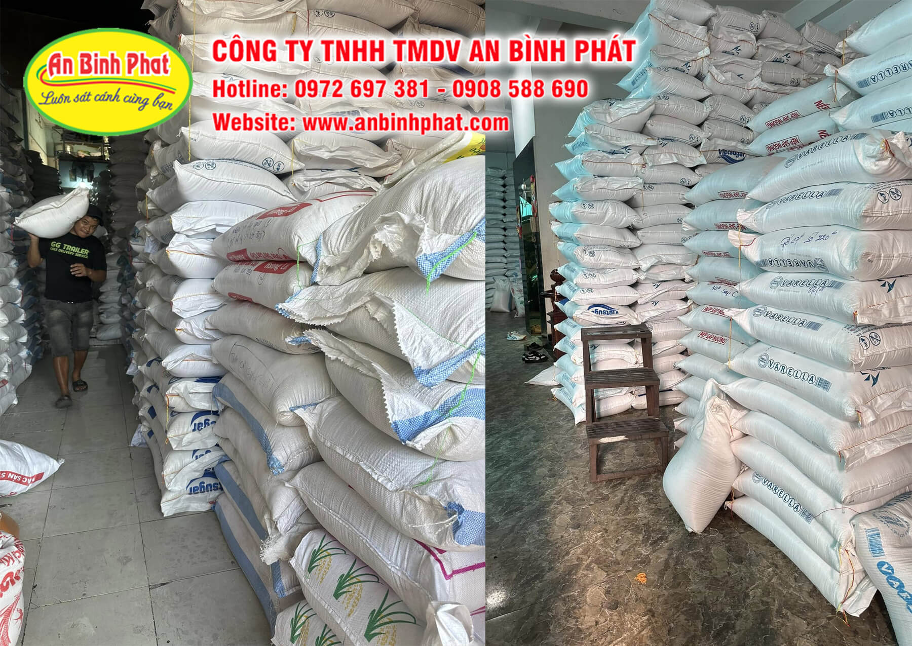 Kho gạo sỉ An Bình Phát tại TPHCM