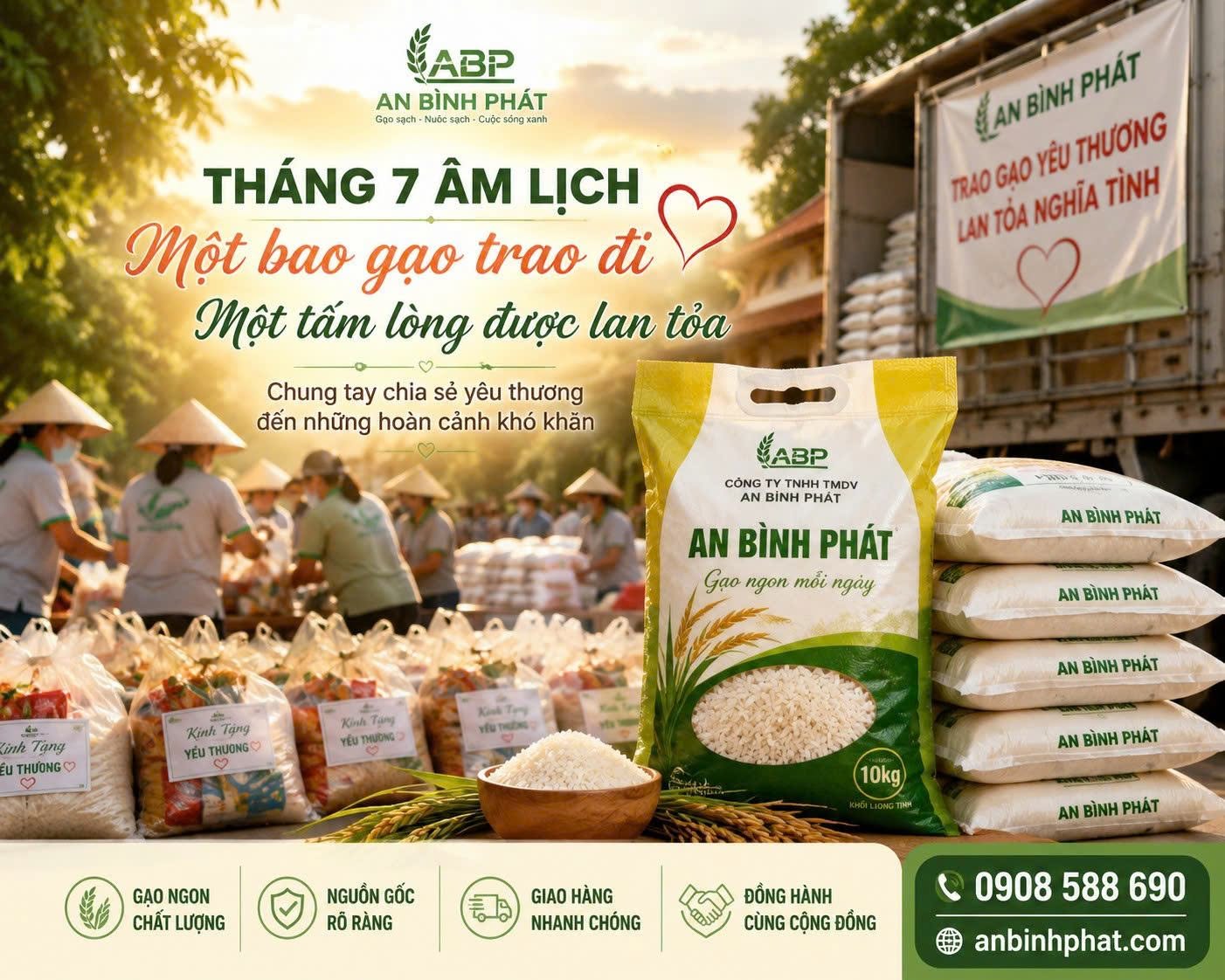 Kho gạo sỉ An Bình Phát: Top Địa Chỉ Bán Gạo Từ Thiện Giá Rẻ Ở Thủ Đức Được Nhiều Khách Hàng Tin Chọn